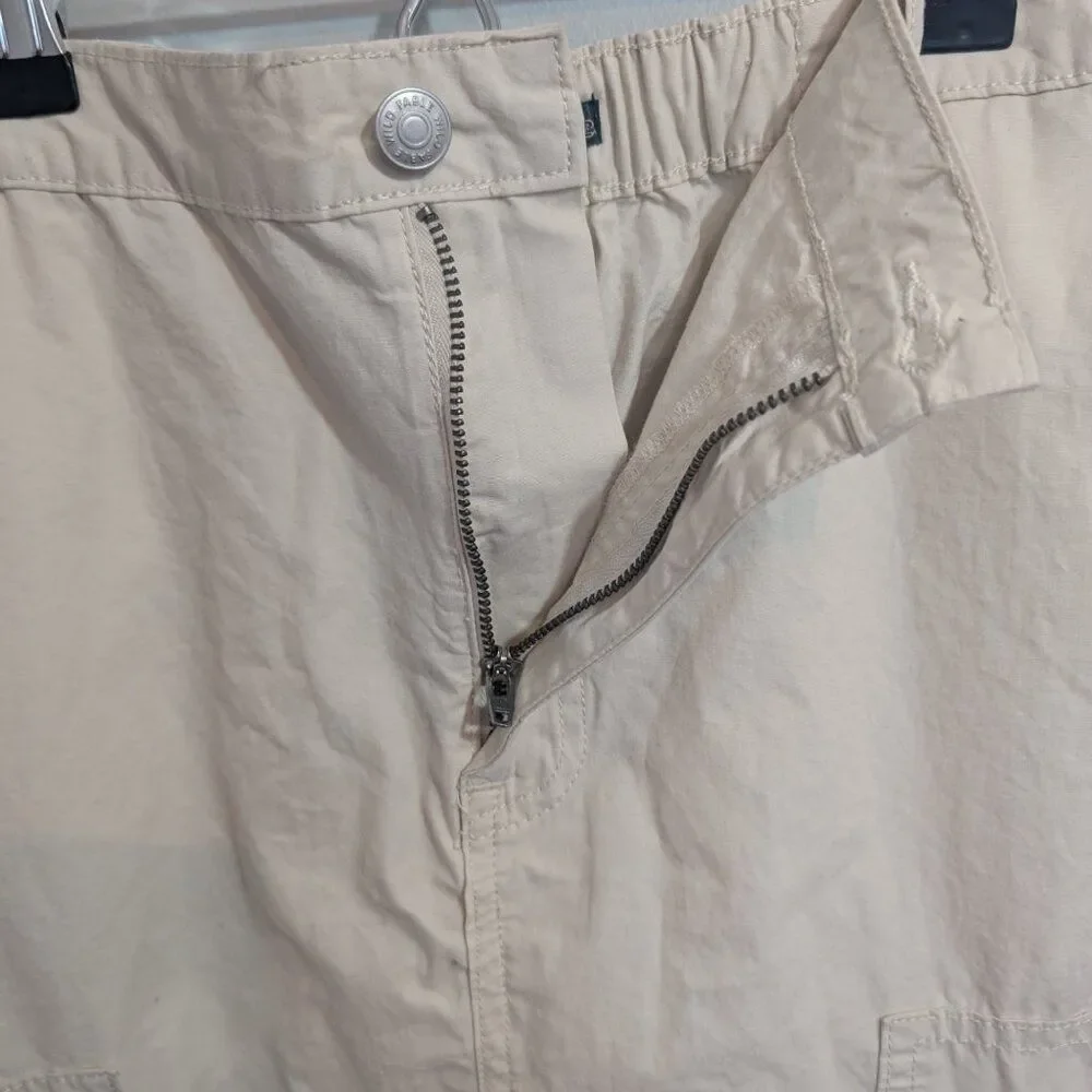 Wild Fable Light Beige Cargo Midi Maxi Skirt Size Small NWT - Picture 3 of 6